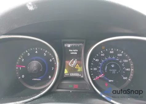 2013 Hyundai Santa Fe Sport 2.0T from USA, damaged, VIN 5XYZW3LA7DG080053